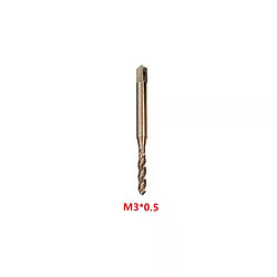 Taraud cobalt HSS pour métal - M3-M10