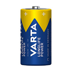 VARTA Piles C LR14 Longlife Power 2 Pièces