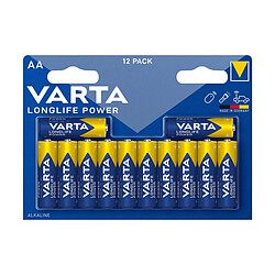 VARTA Pack de 12 Piles AA 1.5V High Energy