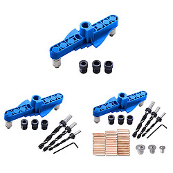 Kit gabarit de goujonnage bois - 3 pièces