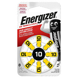 Energizer Lot de 8 Piles Zinc-Air PR70 1.4V