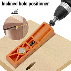 Guide de perçage trous inclinés bois
