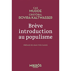 Brève introduction au populisme