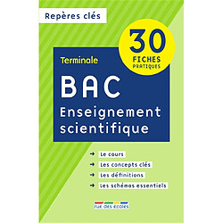 Bac enseignement scientifique : terminale : 30 fiches pratiques
