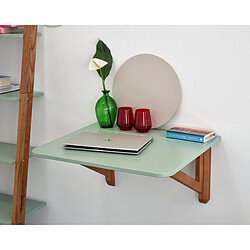 Avis Ragaba, Klapp, table pilante rectangulaire 60 x 70, Noir, chêne, pour 2 personnes