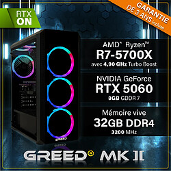 Greed - MK2 AMD - RTX 5060 - Gaming PC