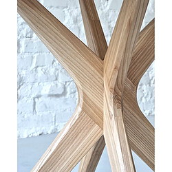 Ragaba Table à manger Jubi Bold - Blanc craie pas cher