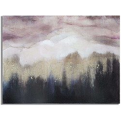 Mauro Ferretti Tableau décoratif Pink Mountain 80 x 2.7 x 60 cm.