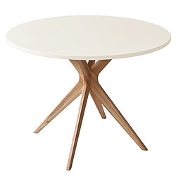 Ragaba Table à manger Jubi Bold - Blanc craie