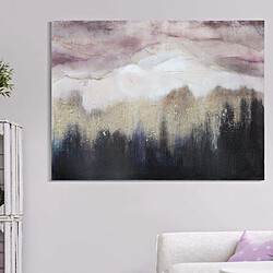 Mauro Ferretti Tableau décoratif Pink Mountain 80 x 2.7 x 60 cm.