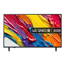 Téléviseur LG AI QNED82 (2025) 50" UHD 4K Noir – 50QNED82A6B