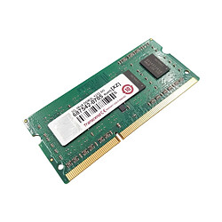 Barrette Mémoire 4Go RAM DDR3 Transcend 2Go DDR3L 1600 SO-DIMM PC3-12800 - Reconditionné