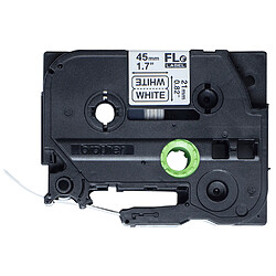 Brother FLe 2511 - Polyester - noir sur blanc - 21 x 45 mm 72 étiquette(s) (1 rouleau(x) x 72 Étiquettes en forme découpée - pour Brother PT-P950NW, P-Touch PT-D800W, PT-P900W, PT-P950NW