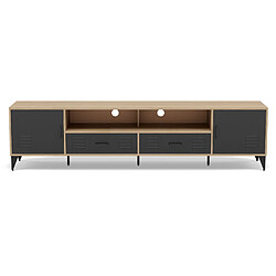 Bestmobilier Tribeca meuble TV - Bois