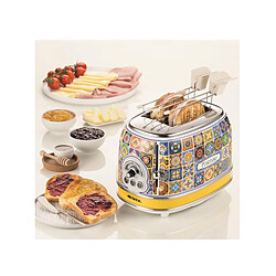 Acheter Le grille-pain 2 fentes 810w - 155POS - Positano - ARIETE