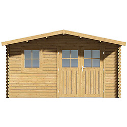Acheter Habitat Et Jardin Abri de jardin bois Belval - 18,75 m² - 28 mm