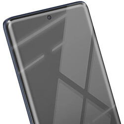 Avizar Verre Trempé pour Motorola Edge 60 Fusion Anti-rayures Incurvé Noir