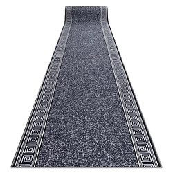 RUGSX TAPIS DE COULOIR antidérapant GREK grec, antidérapant gris 57cm 57x730 cm 