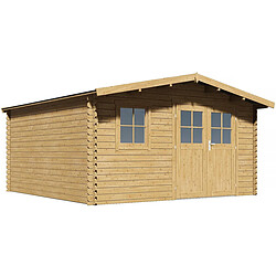 Habitat Et Jardin Abri de jardin bois Belval - 19 m² - 28 mm