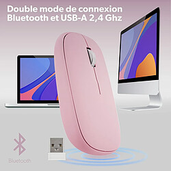 TNB Souris sans-fil T'NB iClick Rose