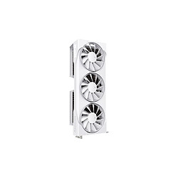 Carte graphique de jeu XFX Swift AMD Radeon RX 9070 OC blanche à trois ventilateurs (RX-97SWFB3W9)