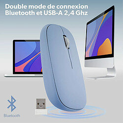 TNB Souris sans-fil T'NB iClick Bleu