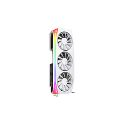 Carte graphique gaming XFX Mercury AMD Radeon RX 9070XT OC White Magnetic Air (RX-97TMARGW9)