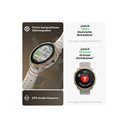 Montre connectée Polar Vantage M3 44mm beige pas cher