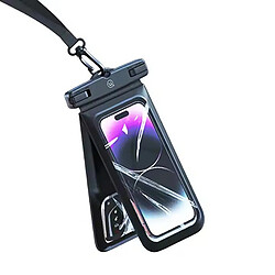 Acheter Usams Étui Étanche pour Smartphone 7" Double Poche IP68 Noir