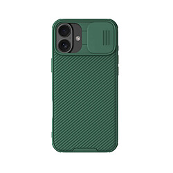 Nillkin Coque CamShield Pro pour iPhone 16 Plus Ultra Élégant Vert foncé