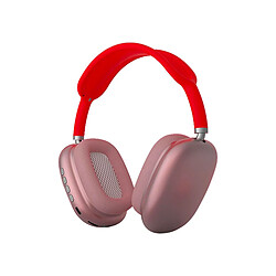 Avizar Casque Audio Sans Fil Bluetooth 5.1 avec Coussinets Confort Modèle Hawaï Rose