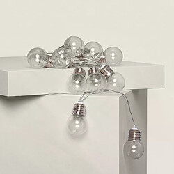 Ledkia Guirlande d’Ampoules LED Solaire Galilei 2m 3000K Blanc chaud