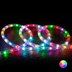 Ledkia Gaine LED Ronde 220V AC 36 LED/m RGB IP65 Coupe tous les 100 cm sur Mesure RGB 1 m