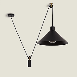 Avis Ledkia Suspension Métal Aleya Noir