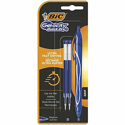 stylo à encre liquide Bic Gelocity Quick Dry 951757 Bleu