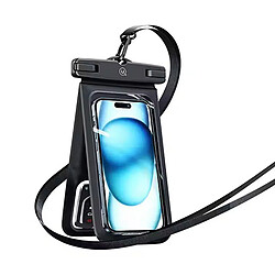 Avis Usams Étui Étanche pour Smartphone 7" Double Poche IP68 Noir