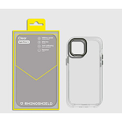 Acheter Rhinoshield Coque Antichoc pour iPhone 16 avec Technologie Anti-Jaunissement Transparent