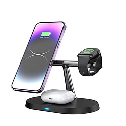 Maxlife Station de Charge 3-en-1 15W Noir / Argent pas cher