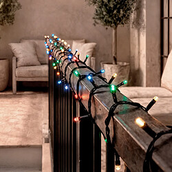 Acheter Ledkia Guirlande LED solaire extérieure - Noir