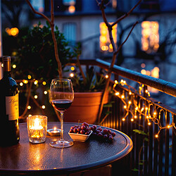 Ledkia Guirlande Extérieure LED Piner 6m 3000K Blanc chaud