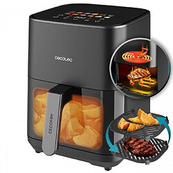 Cecotec Cecofry & Grill Duoheat 4000 - Noir