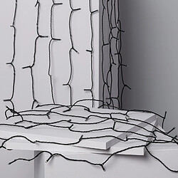 Ledkia Guirlande LED Extérieure Solaire Câble 22m RGB