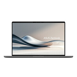 ASUS Zenbook A14 UX3407QA-QD412W Copilot+ PC Qualcomm Snapdragon X1-26-100 Ordinateur portable 35,6 cm (14") WUXGA 32 Go LPDDR5x-SDRAM 512 Go SSD Wi-Fi 6E (802.11ax) Windows 11 Home Gris