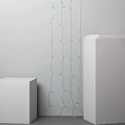 Ledkia Guirlande LED Extérieure à Piles pour Parasol 2m 3000K Blanc chaud