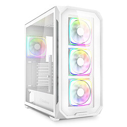 Boîtier ATX semi-tour Sharkoon AK5G RGB Blanc