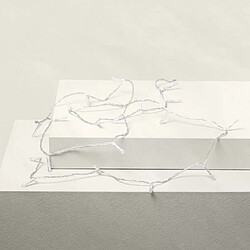 Ledkia Guirlande LED Extérieure Solaire Lilac 2m 3000K Blanc chaud