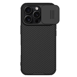 Nillkin Coque CamShield Pro Coulissant pour iPhone 16 Pro Max Ultra Élégant Noir