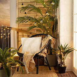 Ledkia Guirlande d’Ampoules LED Solaire Nikola 2m 6000K Blanc froid pas cher