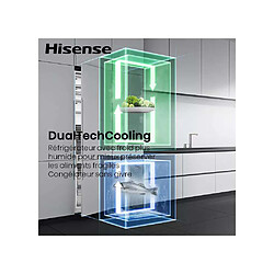 Hisense RB3B280SAWE - Réfrigérateur combiné encastrable