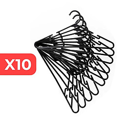 Garnier Lot de 10 cintres universels - Noir